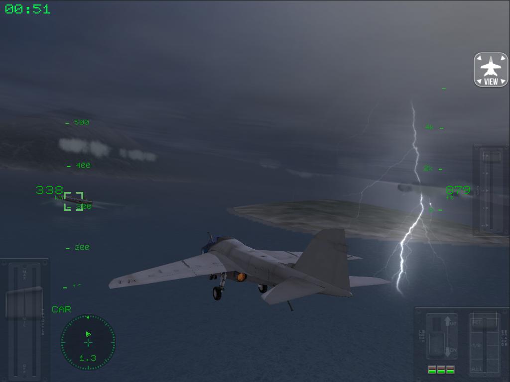 F18艦載機模擬起降4