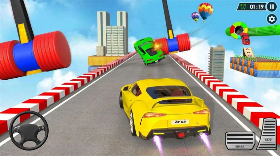 GT賽車特技賽車0