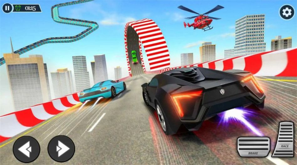 GT賽車特技賽車1