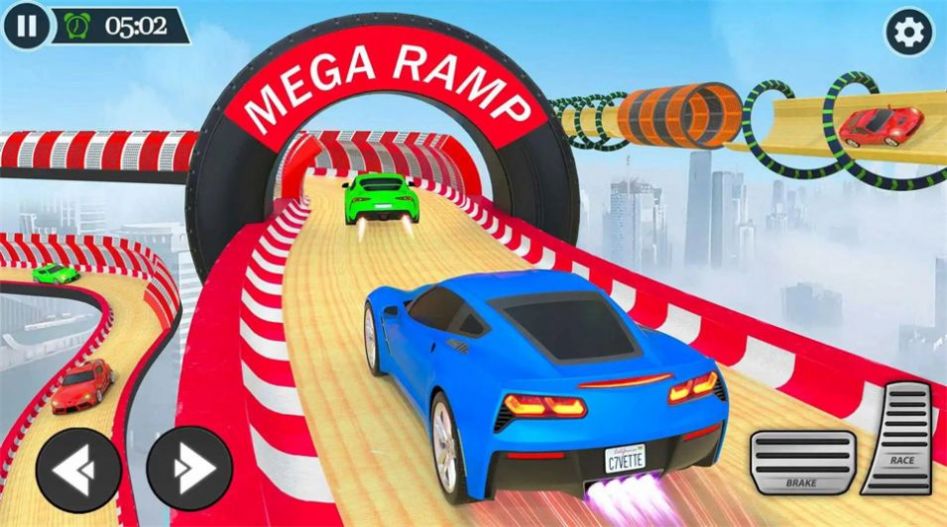 GT賽車特技賽車2
