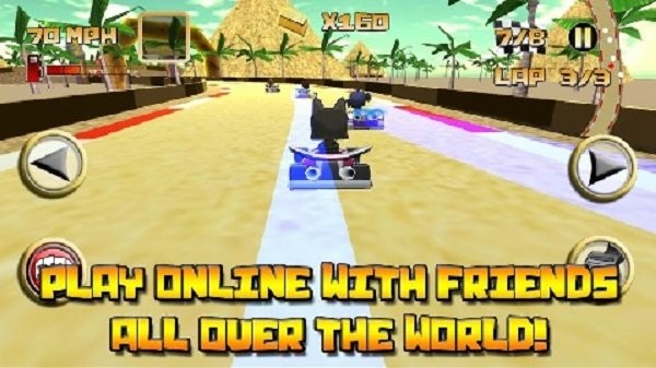 瘋狂卡丁車競速賽車Krazy Kart Racing2