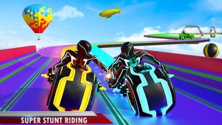 超級(jí)摩托特技賽車Super Bike Stunts Racing1