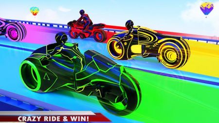 超級(jí)摩托特技賽車Super Bike Stunts Racing2