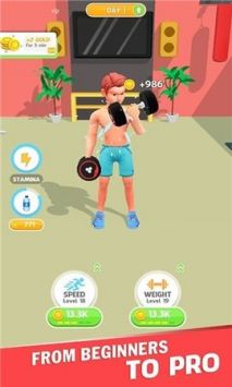 健身房的私人教練Idle Workout Fitness0