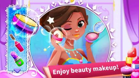 公主化妝舞會Princess Makeup Snow Ball1