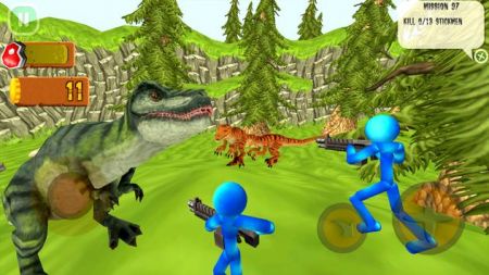 火柴人恐龍獵人Stickman Dinosaur Hunter2