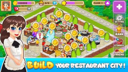 餐廳城市大亨Restaurant City Tycoon3