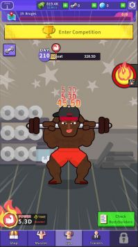 閑置健美運動員bodybuilder0