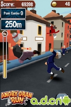 憤怒的老奶奶玩酷跑內購綠色版 Angry Gran Run v1.8.0.32