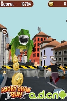 憤怒的老奶奶玩酷跑內購綠色版 Angry Gran Run v1.8.0.33