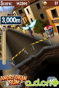憤怒的老奶奶玩酷跑內購綠色版 Angry Gran Run v1.8.0.34