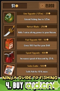 忍者釣魚(含數據包) Ninja Fishing v1.7.24