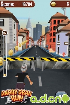 憤怒的老奶奶玩酷跑內購綠色版 Angry Gran Run v1.9.0.01