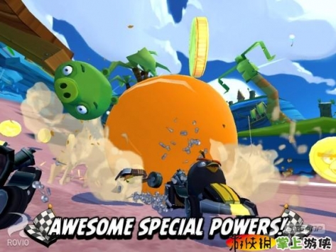 憤怒的小鳥卡丁車(含數(shù)據(jù)包) Angry Birds Go! v1.3.01