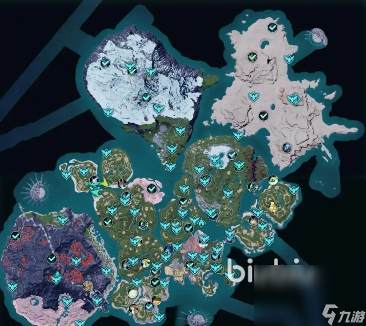 幻獸帕魯?shù)貓D分享 幻獸帕魯?shù)貓D解析