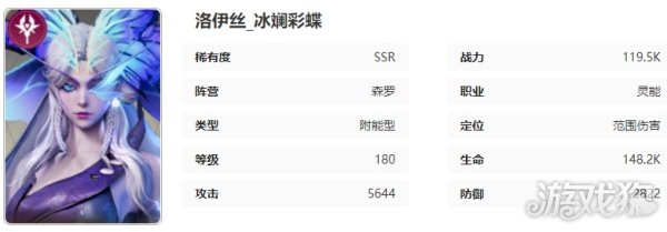 星際52區洛伊絲怎么樣?【角色技能屬性介紹】