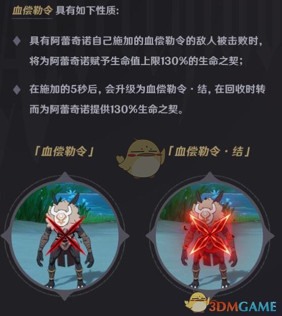 《原神》阿蕾奇諾培養攻略