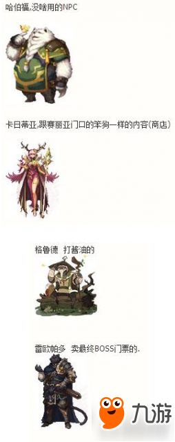 DNF獸人王國守衛(wèi)戰(zhàn)攻略匯總 NPC大全