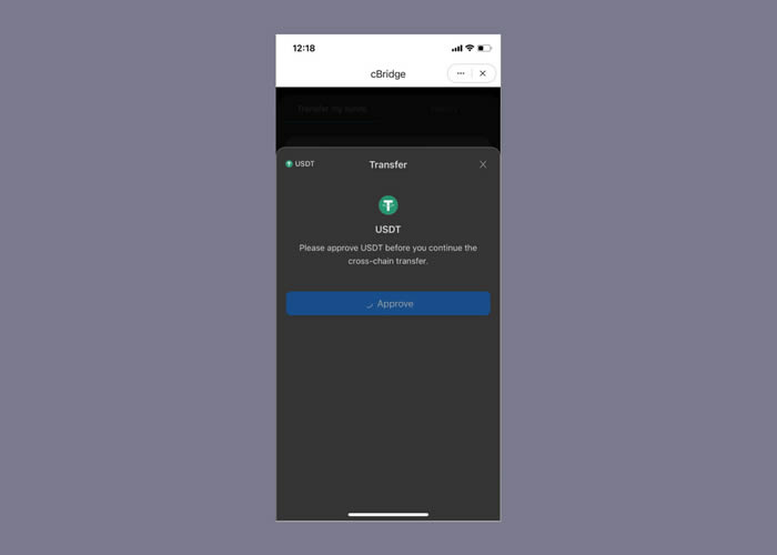 如何在imToken錢包使用cBridge跨鏈橋