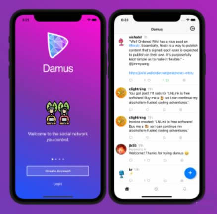 一文讀懂去中心化社交Damus是什么?怎么玩