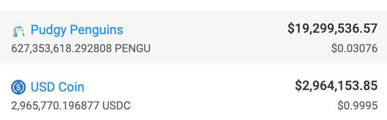 Solana和以太坊OG錢包也能領PENGU！鏈上交易量半天突破10億美元