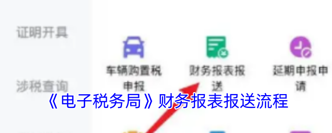 《電子稅務局》財務報表報送流程
