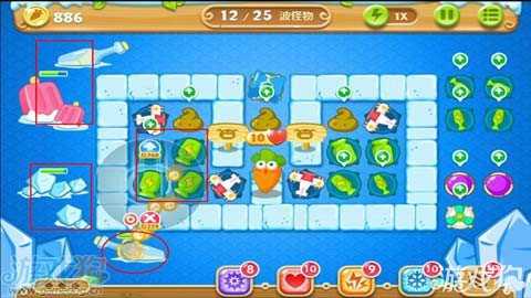 保衛蘿卜2第32關攻略圖文大全8