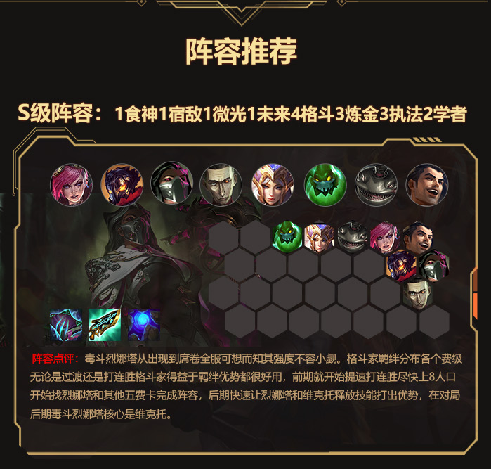 金鏟鏟之戰雙城傳說霓虹之夜top5上分陣容推薦