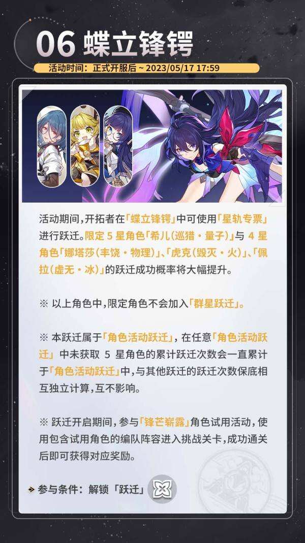 崩壞星穹鐵道1.0版本有什么內(nèi)容 崩壞星穹鐵道1.0版本內(nèi)容分享