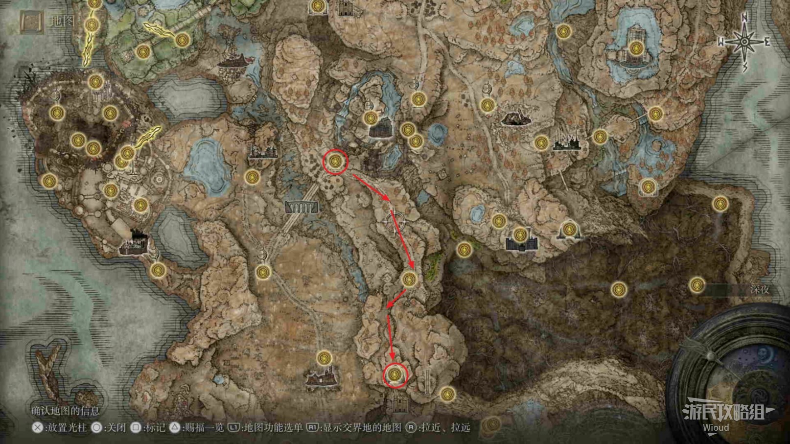 艾爾登法環dlc全地圖碎片位置 黃金樹幽影dlc全地圖解鎖攻略