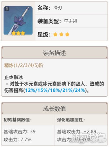 原神七七武器怎么搭配?【七七武器推薦一覽】