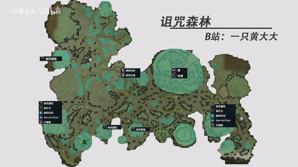 夜族崛起全資源地圖分布位置 吸血鬼崛起全資源分布圖一覽