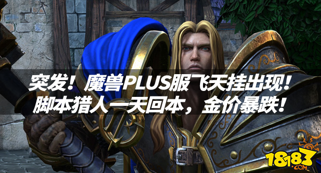 突發消息：魔獸PLUS服飛天掛出現，腳本獵人一天回本，金價暴跌！