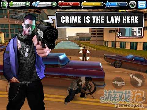 Gameloft旗下沙盒式iOS免費游戲<b>Urban Crime</b>