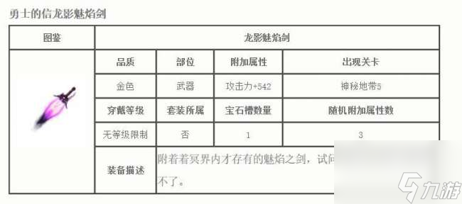 勇士的信仰寵物大全及裝備（附:各職業分析和畢業武器推薦）