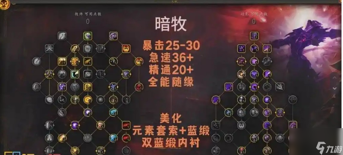 tbc暗牧天賦介紹