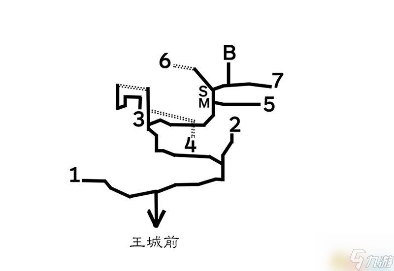 <b>歧路旅人/八方旅人</b>全中文標注地圖指引 全寶箱紫色寶箱位置