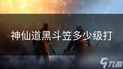 神仙道黑斗笠多少級打