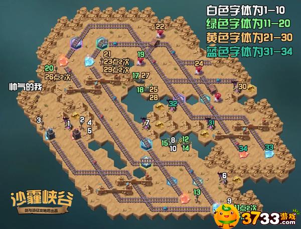 劍與遠征沙霾峽谷過關攻略