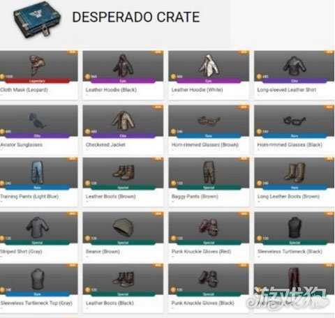 絕地求生Desperado箱子 需要購買鑰匙開啟_desperado crate攻略