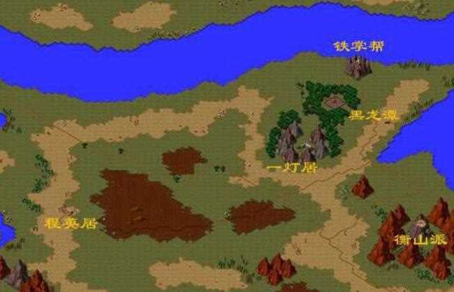 金庸群俠傳攻略地圖坐標(biāo)匯總_金庸群俠傳攻略地圖攻略