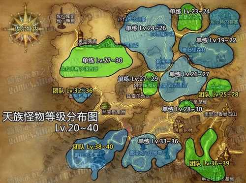 永恒之塔怪物分布地圖一覽 所有坐標地理位置圖鑒_永恒之塔怪物分布圖攻略