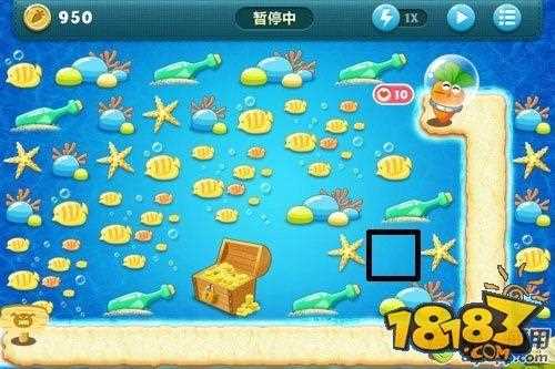 保衛蘿卜深海主題第12關金蘿卜圖文攻略_保衛蘿卜深海12攻略