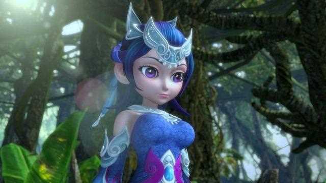 成熟氣息 夢幻西游手游巫蠻兒染色效果_巫蠻兒染色攻略