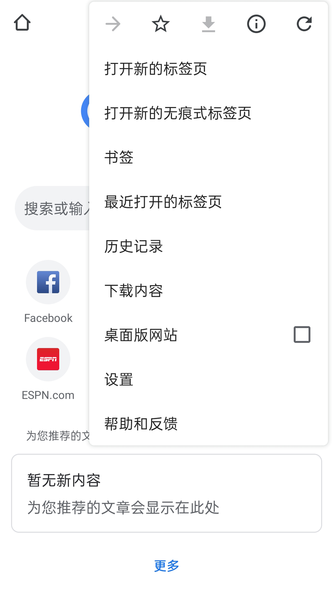chrome瀏覽器安卓版3