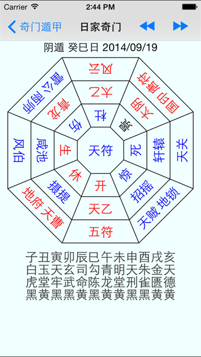 奇門遁甲排盤app1