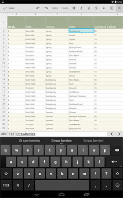 google Sheets2