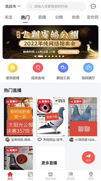 搜鴿天下查信鴿成績足環(huán)4