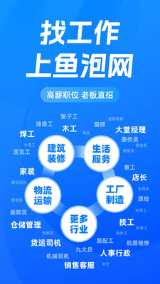 魚泡網招工人0