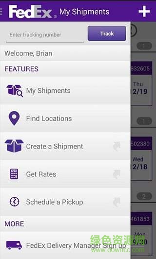 聯(lián)邦快遞手機(jī)客戶端(FedEx)0